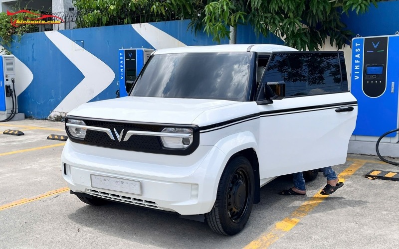 Xe VF3 trắng độ gì đẹp - Mẫu xe VinFast VF3 trắng độ đẹp