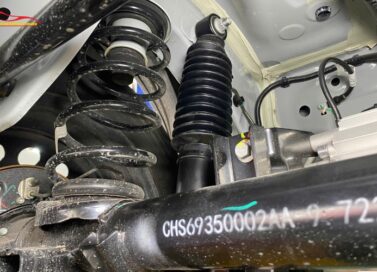 Lắp phuộc sau HT25 Basic VinFast VF3 thực tế tại Thiện Auto