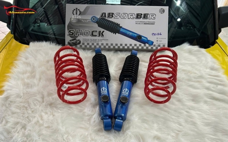Phuộc sau HT25 Rebound 16 nấc VinFast VF3 Phuộc sau HT25 Rebound 16 nấc VinFast VF3 phù hợp cải thiện độ êm khi qua gờ giảm tốc