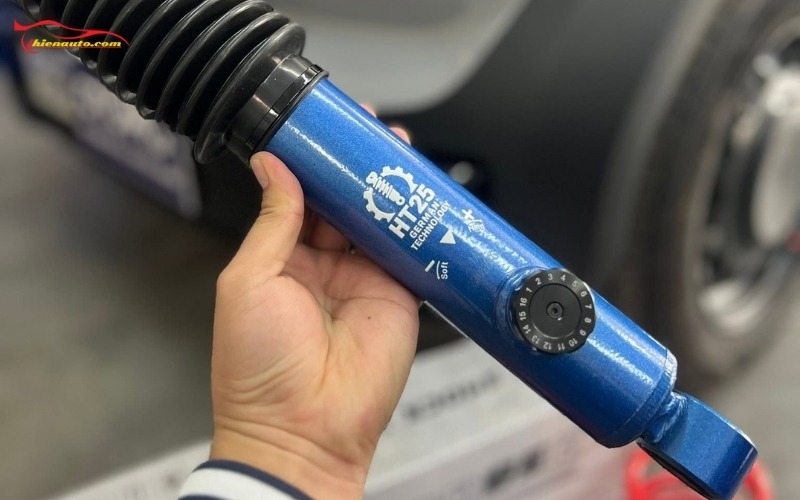 Phuộc sau HT25 Rebound 16 nấc VinFast VF3 Phuộc sau HT25 Rebound 16 nấc VinFast VF3 có khả năng điều chỉnh 16 nấc Rebound theo nhu cầu
