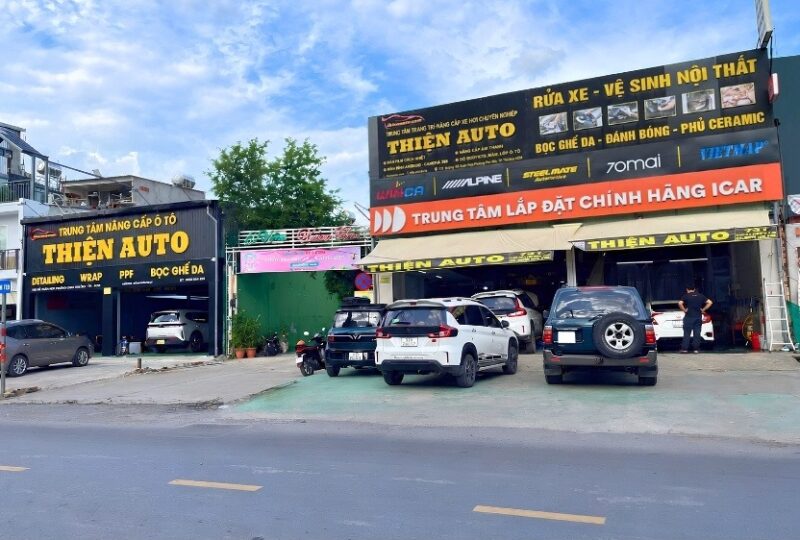 Tấm ốp bảo vệ pin VinFast VF Wild Thiện Auto - Trung tâm chăm sóc bảo dưỡng xe ô tô
