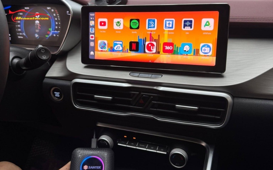 Android Box Geely Coolray với nhiều tính năng thông minh