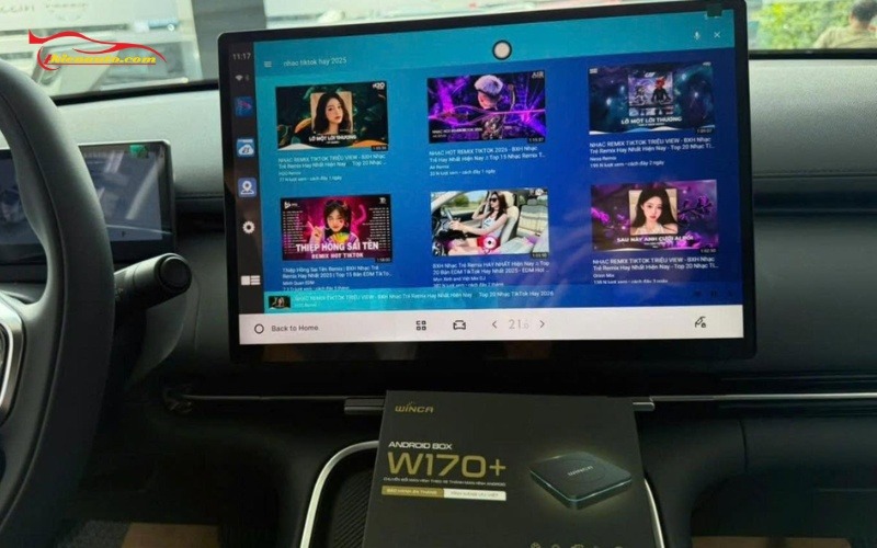 Android Box Geely EX5 Android Box Geely EX5 với nhiều ứng dụng thông minh