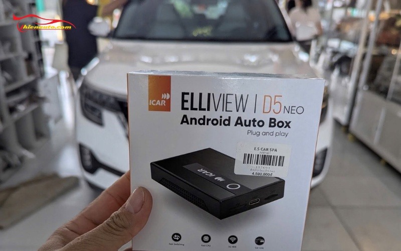 Android Box KIA Seltos Icar Elliview D5 NEO chính hãng