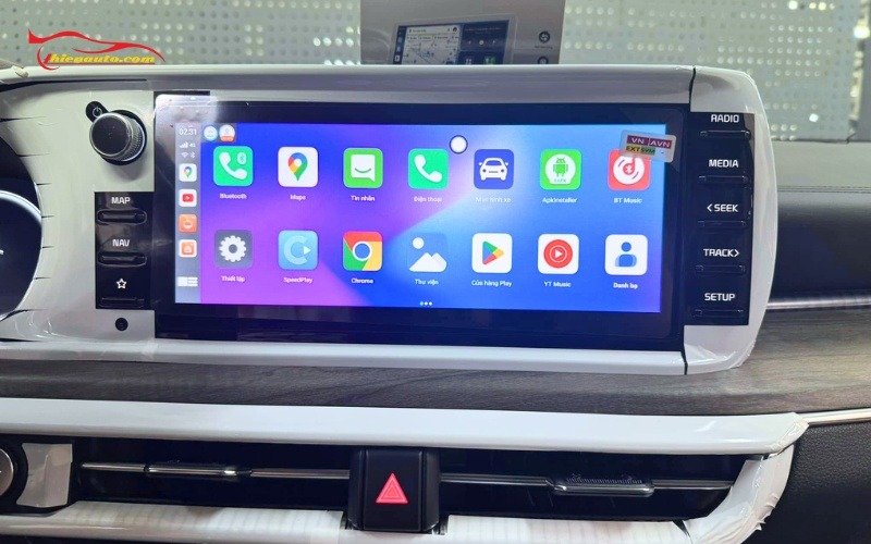 Android Box Kia K5 Android Box Kia K5 điều khiển giọng nói thông minh