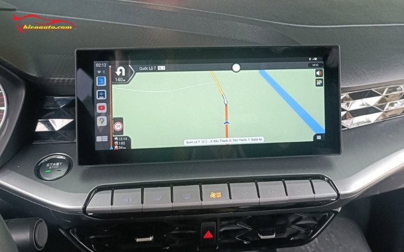 Hình ảnh lắp Android Box MG5 thực tế tại Thiện Auto