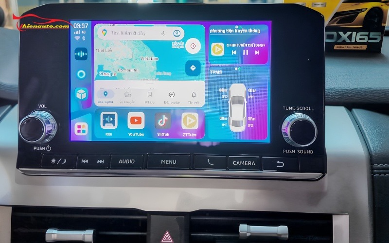 Android Box Mitsubishi Triton Android Box Mitsubishi Triton được lắp đặt giắc zin an toàn