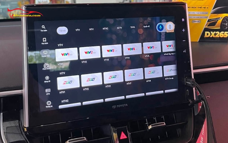 Giá Android Box Toyota Corolla Cross tại Thiện Auto giảm đến 15%