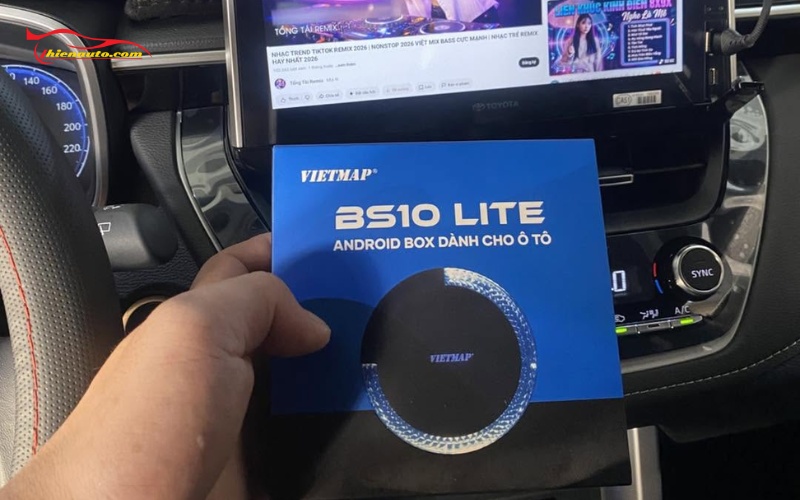 Android Box Vietmap BS10 cho Toyota Corolla Cross
