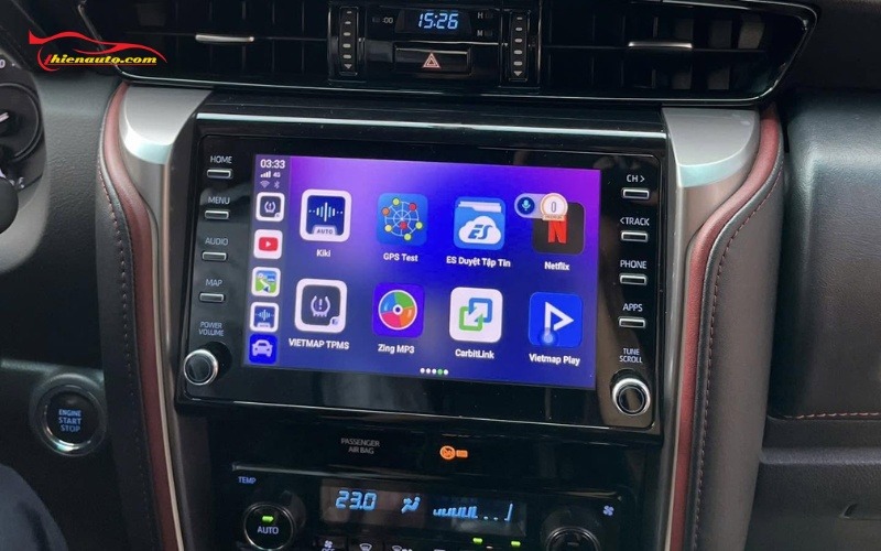 Android Box Toyota Fortuner Android Box Toyota Fortuner tích hợp nhiều ứng dụng tiện ích