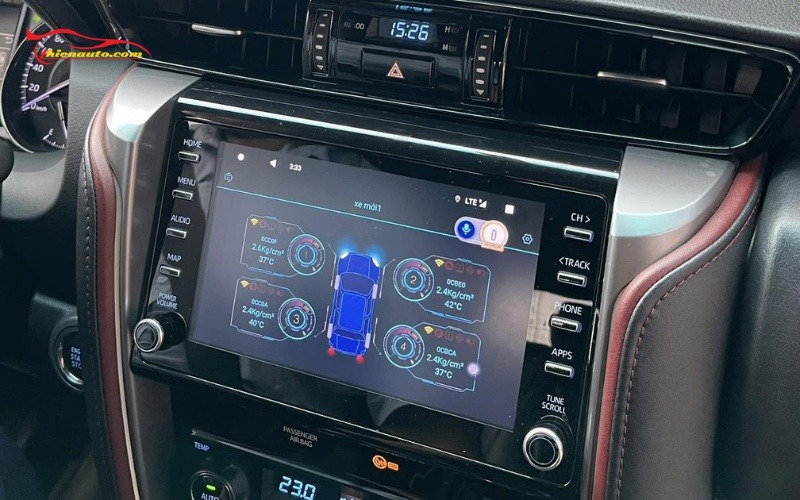 Android Box Toyota Fortuner Lắp Android Box xe Toyota Fortuner không ảnh hưởng đến bảo hành xe