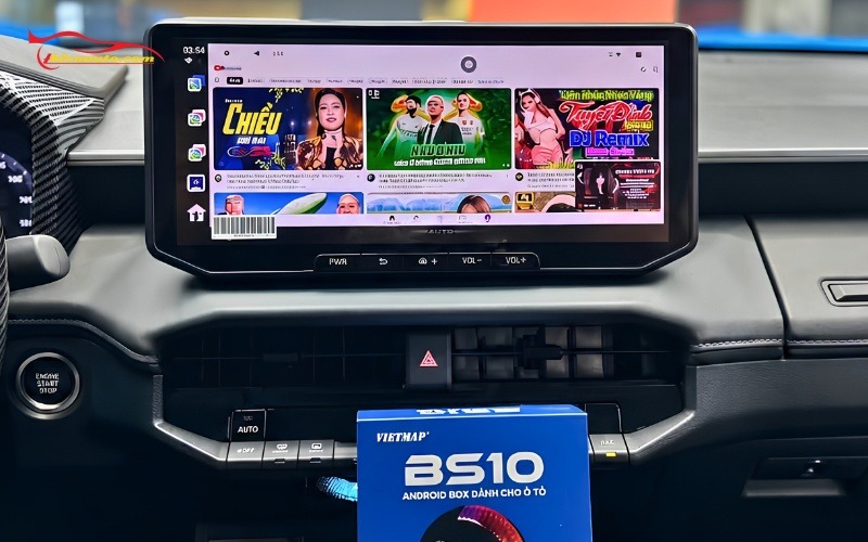 Lắp Android Box Toyota Hilux chính hãng tại Thiện Auto