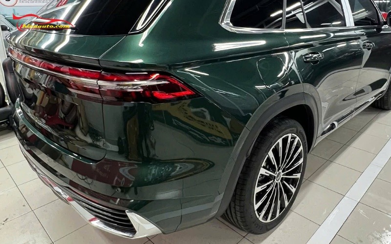 Dán PPF Geely Monjaro Hình ảnh dán PPF Geely Monjaro thực tế tại Thiện Auto
