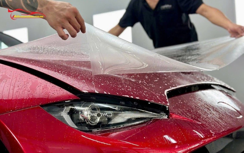 Dán PPF Mazda MX-5 Hình ảnh dán PPF Mazda MX-5 thực tế tại Thiện Auto