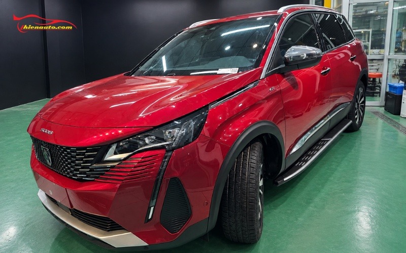 Dán PPF Peugeot 5008 Quy trình dán PPF Peugeot 5008 chuẩn kỹ thuật tại Thiện Auto