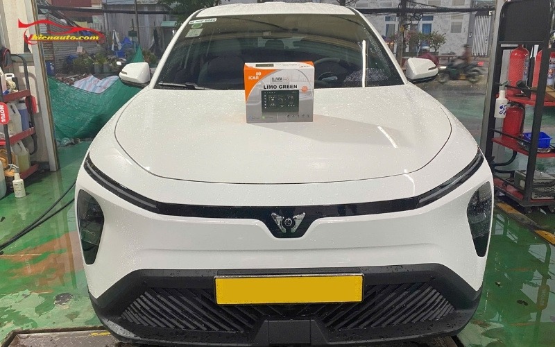 MHU ICAR Elliview H6 Vinfast Limo Green/ Vinfast VF MPV7 MHU ICAR Elliview H6 Vinfast Limo Green nâng cấp màn hình android ô tô