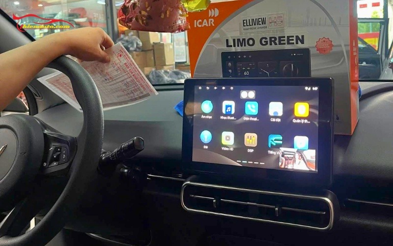 Nâng cấp MHU Vinfast Limo Green biến thành màn hình android