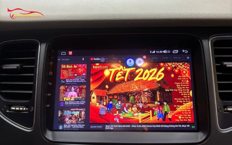 Màn hình Android Kia Rondo Màn hình Android Kia Rondo giúp lái xe tiện lợi hơn