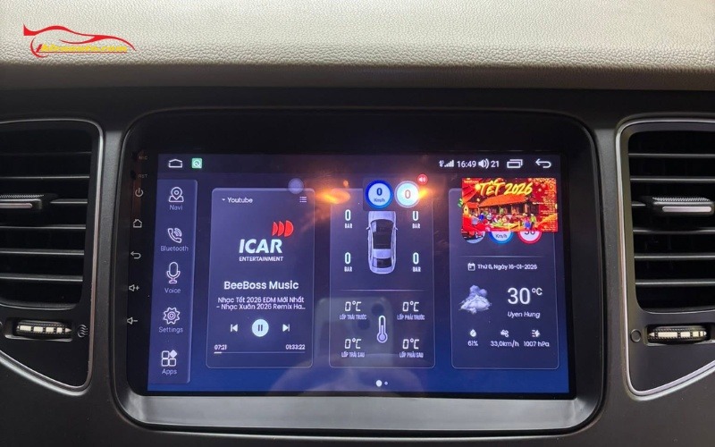 Màn hình Android Kia Rondo Màn hình Android Kia Rondo