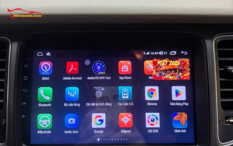 Màn hình Android Kia Rondo Độ màn hình Android Kia Rondo