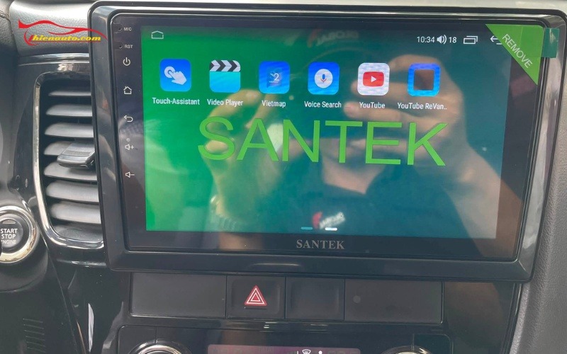 Màn hình Android Mitsubishi Outlander