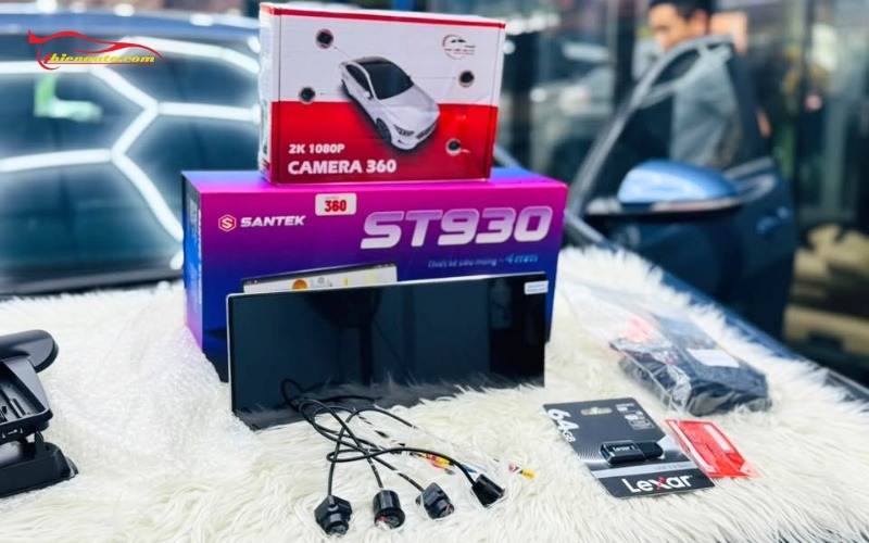 Màn hình Santek ST930 360 lắp đặt an toàn