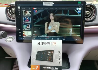 Lắp Android Box BYD Dolphin mở rộng các tính năng như giải trí