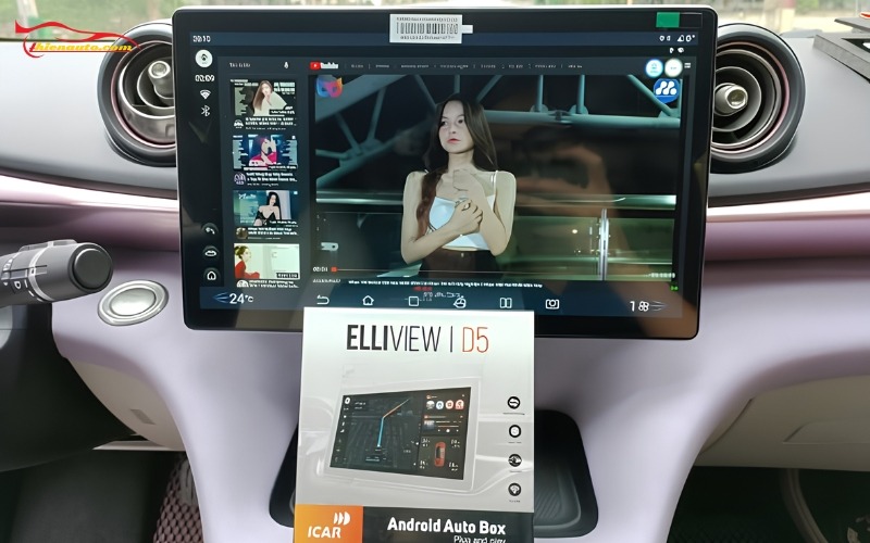 Android Box BYD Dolphin Lắp Android Box BYD Dolphin mở rộng các tính năng như giải trí