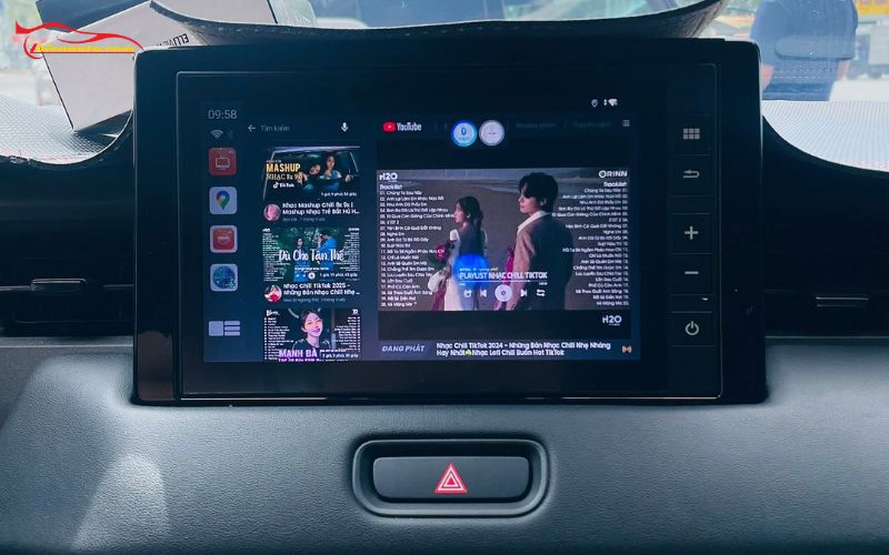 Android Box Honda HRV giúp mở rộng các tính năng giải trí đa dạng ngay trên màn hình zin của xe