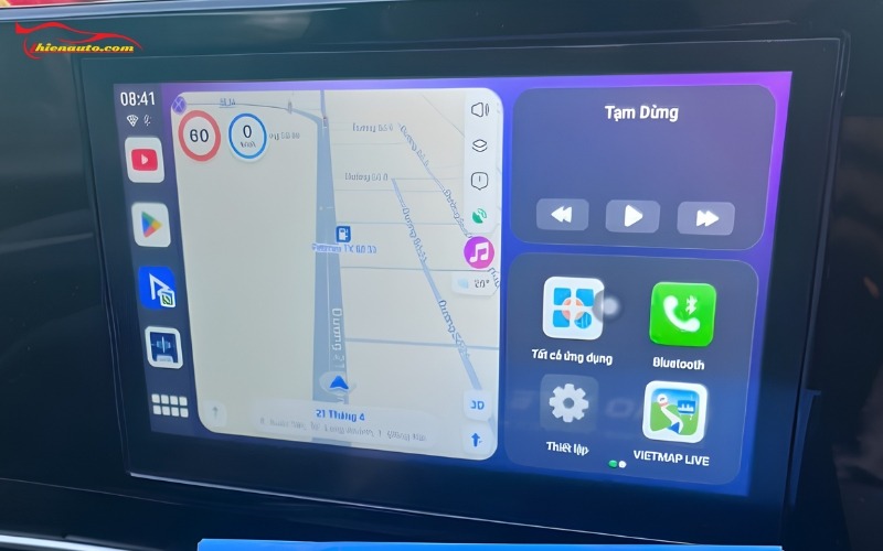 Android Box Hyundai Accent giúp mở rộng tính năng, các ứng dụng giải trí ngay trên màn zin