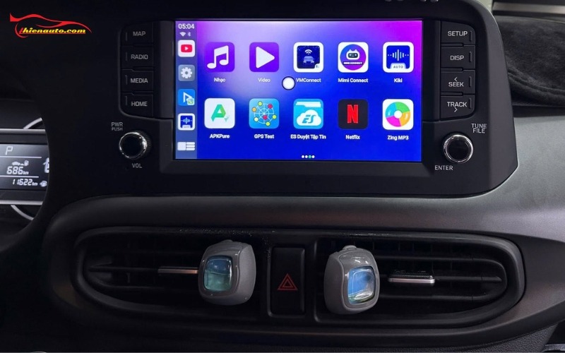 Android Box Hyundai i10 Bảng giá tham khảo lắp đặt Android Box Hyundai i10