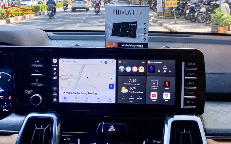 Android Box Kia Sorento Lắp Android Box Kia Sorento