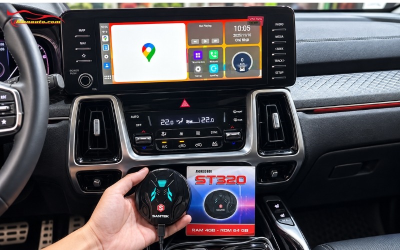 Android Box Kia Sorento Android Box Kia Sorento: Android Box Santek ST320