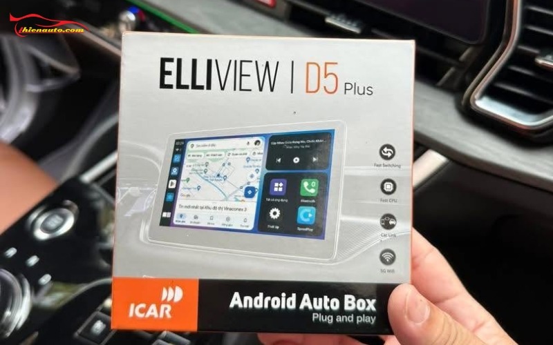Android Box Kia Sportage Lắp Android Box ICAR Elliview D5 Plus cho Kia Sportage