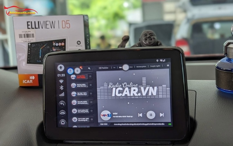 Android Box Mazda CX3: Android box ICAR Elliview D5