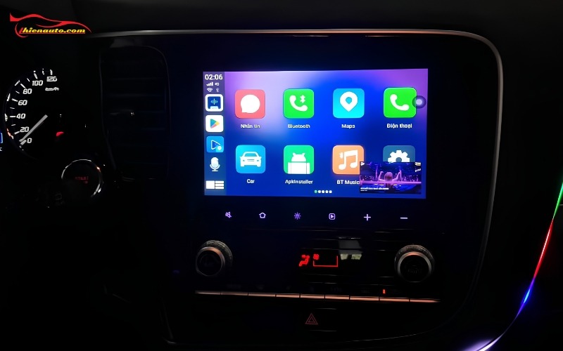 Android Box Mitsubishi Outlander Bảng giá tham khảo lắp Android Box cho xe Mitsubishi Outlander