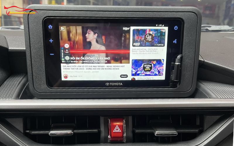 Android Box Toyota Wigo Android Box Toyota Wigo giúp mở rộng tính năng các ứng dụng giải trí như nghe nhạc, xem phim ngay trên màn hình zin xe