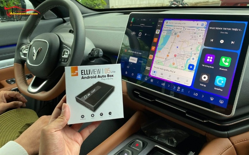 Android Box VinFast VF9: Android Box ICAR Elliview D5