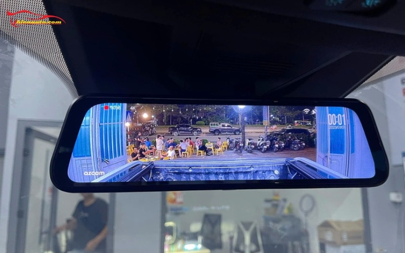 Camera gương điện tử Azcam G1 Camera gương điện tử Azcam G1: Camera trước 4K ghi lại hình ảnh rõ nét