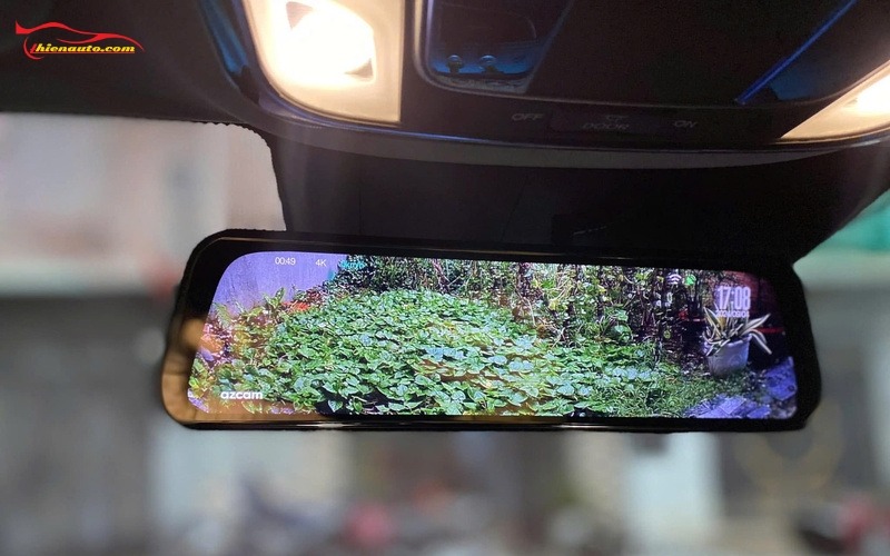 Camera gương điện tử Azcam G1 Camera gương điện tử Azcam G1: Màn hình gương điện tử 9.6 inch, độ phân giải 1920 × 480