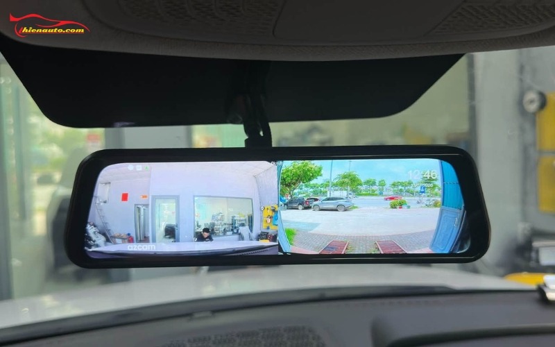 Camera gương điện tử Azcam G1 Camera gương điện tử Azcam G1 hỗ trợ tính năng giám sát đỗ xe