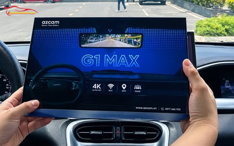 Camera gương điện tử Azcam G1 MAX Tính năng hỗ trợ lái xe an toàn trên camera gương điện tử Azcam G1 Max