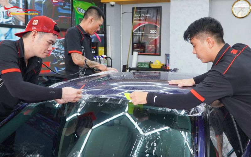 Lưu ý khi dán PPF Ford Ranger