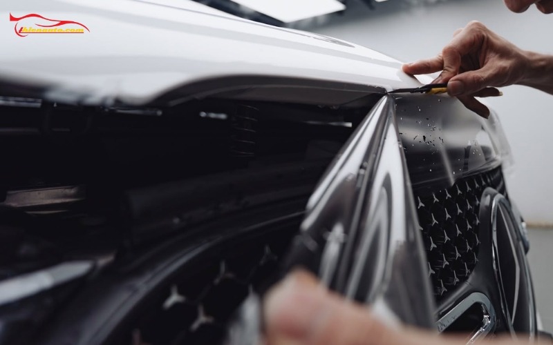 Một số lưu ý khi dán phim PPF Mercedes