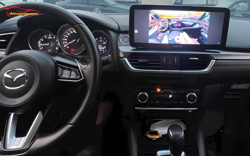 Độ màn hình Android Mazda 6: Màn Android Santek ST900