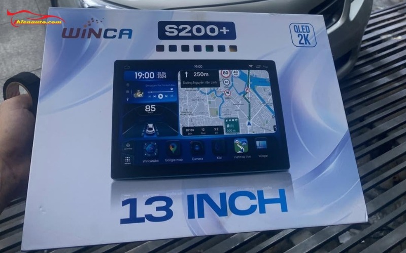 Độ màn hình Android Toyota Altis: Màn hình Android Winca S200 QLED 2K
