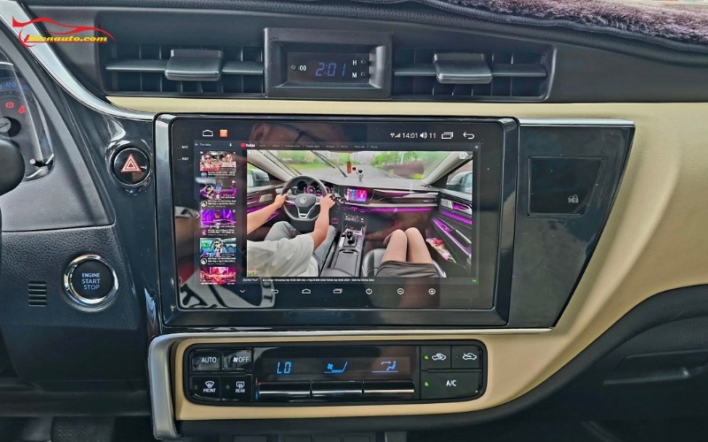 Độ màn hình Android Toyota Altis: Màn hình Android ICAR Elliview U5 Basic+