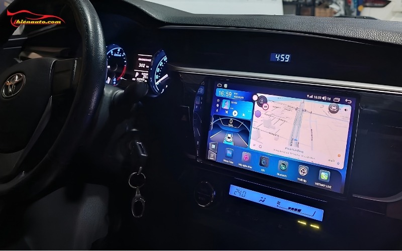 Độ màn hình Android Toyota Altis: Màn hình Android Teyes CC3 2K