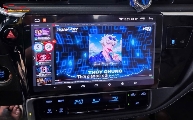 Độ màn hình Android Toyota Altis: Màn hình Android ICAR Elliview UE 2K