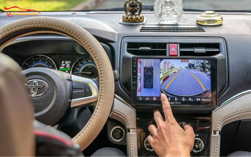 Độ màn hình Android Toyota Rush Màn hình Android Toyota Rush: Màn hình Android Toyota Rush: Màn hình Android liền camera 360 ICAR SEP Neo